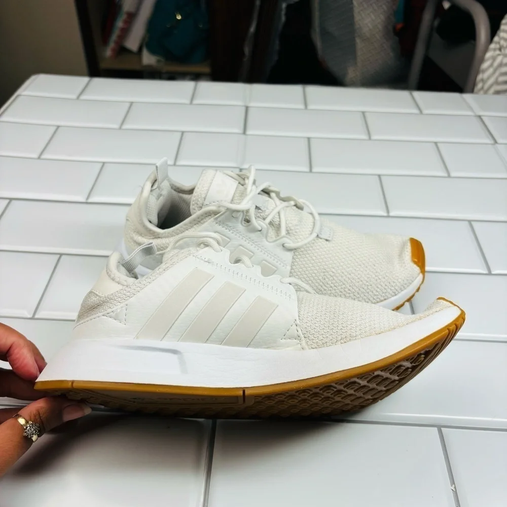 Adidas Originals X_PLR J White Gum Sole Youth Size 4.5 Sneakers FY9062 Women’s 6